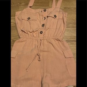 Forever 21, size small, pink romper